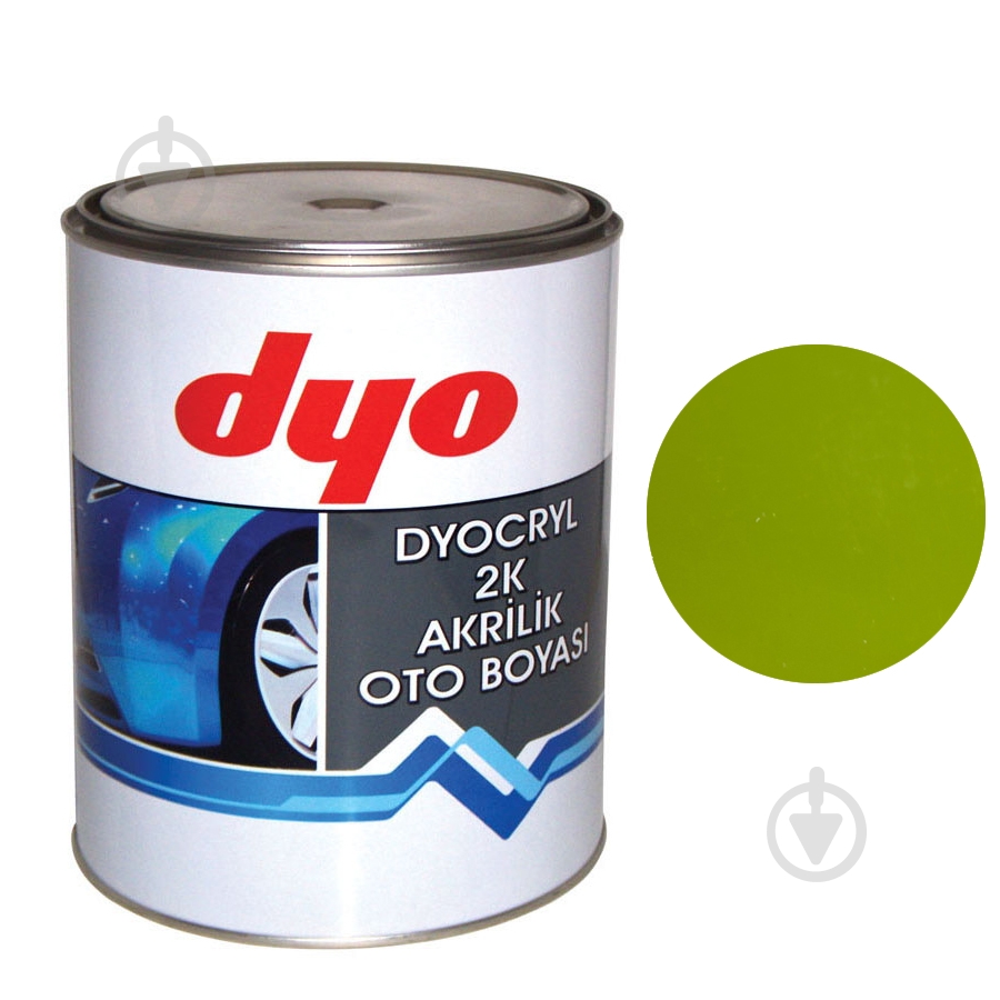 Автоэмаль акриловая Claas зеленый Dyo 1000 мл - фото 1