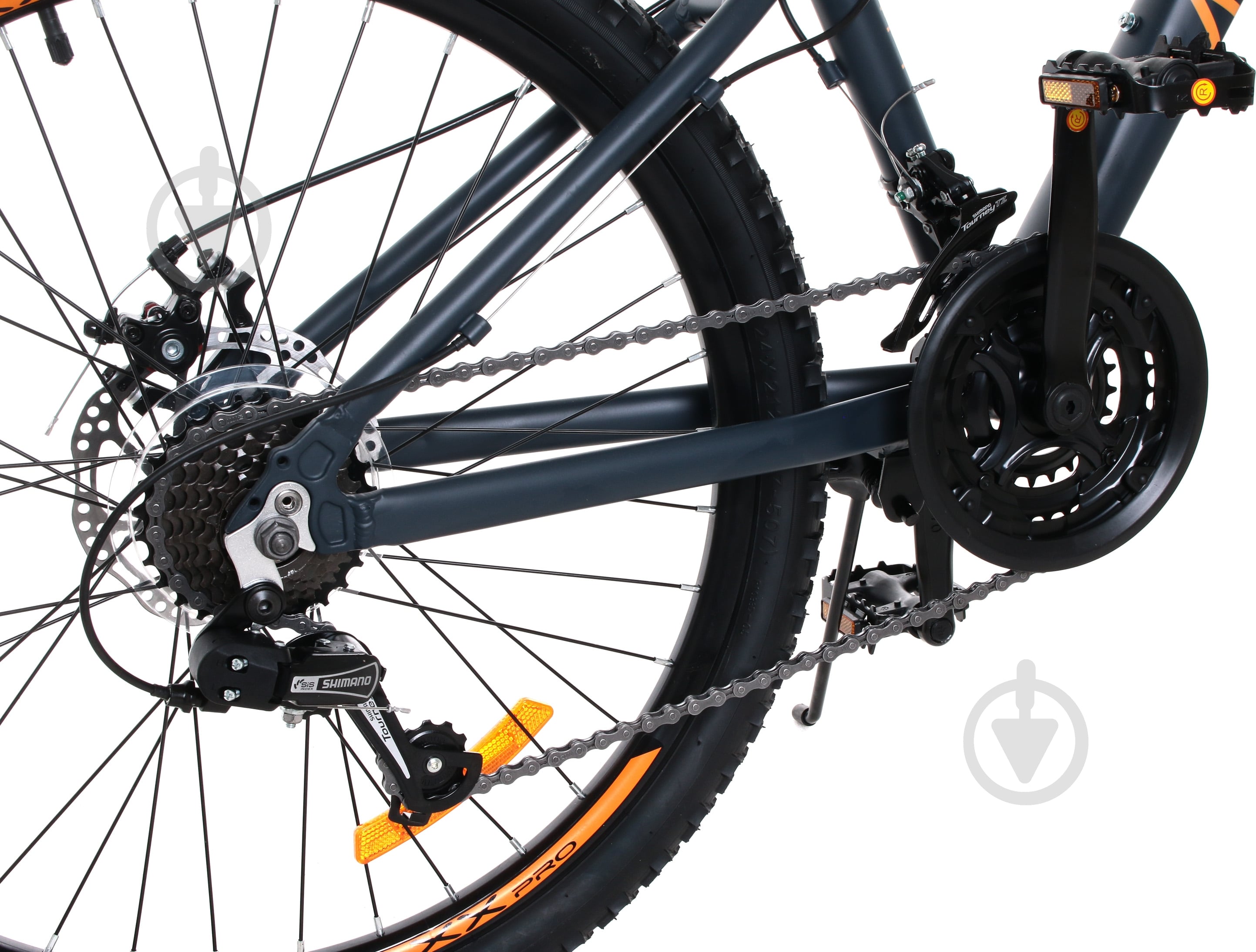 Велосипед MaxxPro 24" 12"(30 см) SPIDER SPIDER-21 черный - фото 5