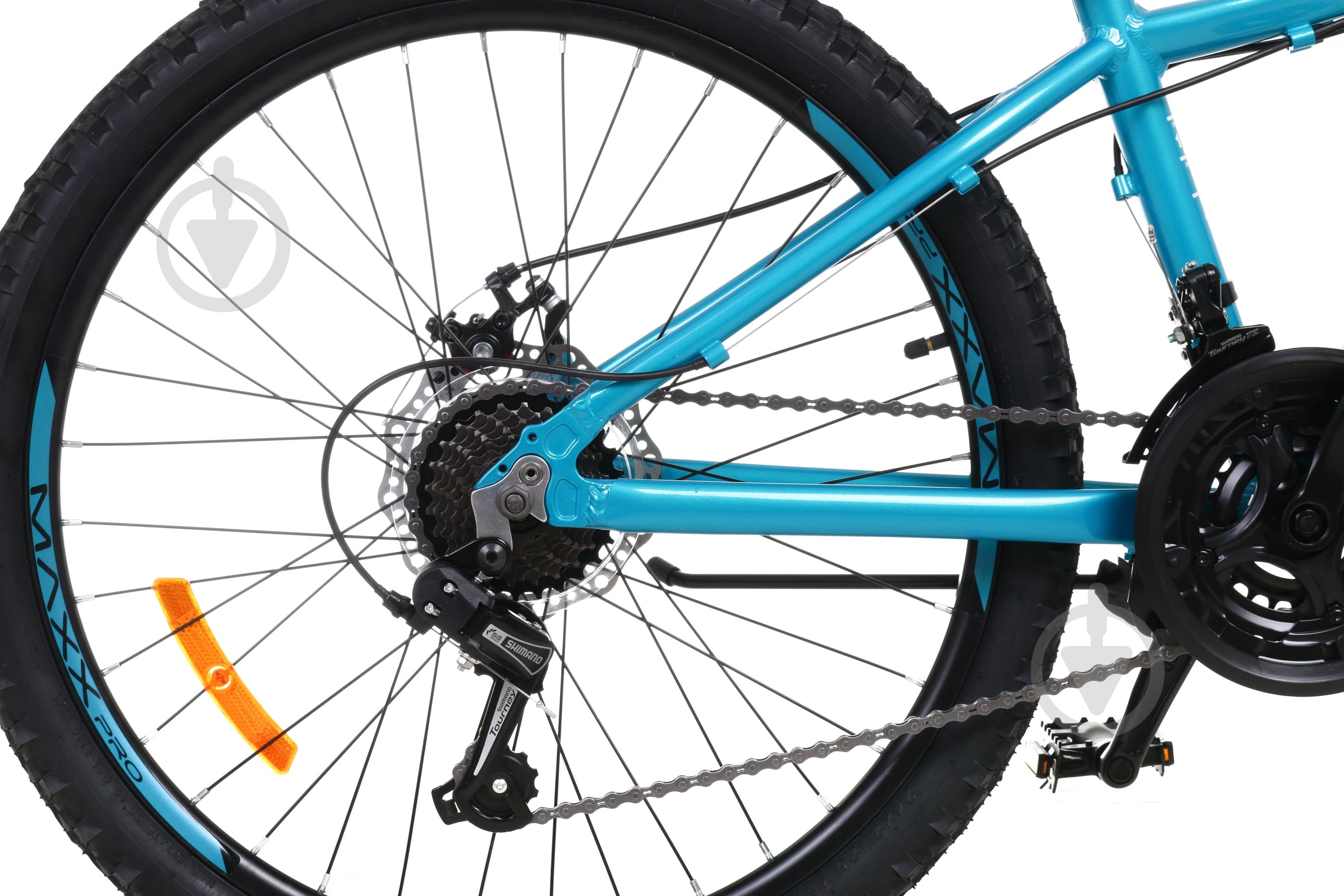 Велосипед MaxxPro 24" 12"(30 см) DAISY DAISY-21 бірюзовий - фото 3