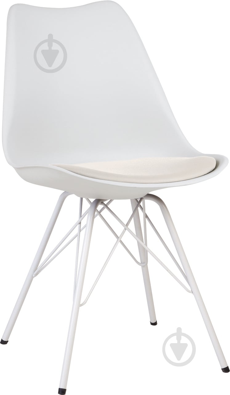 Стілець Nowy Styl ASTI 4A WHITE (BOX-2) (CH) K01/ECO-50 білий / білий - фото 1
