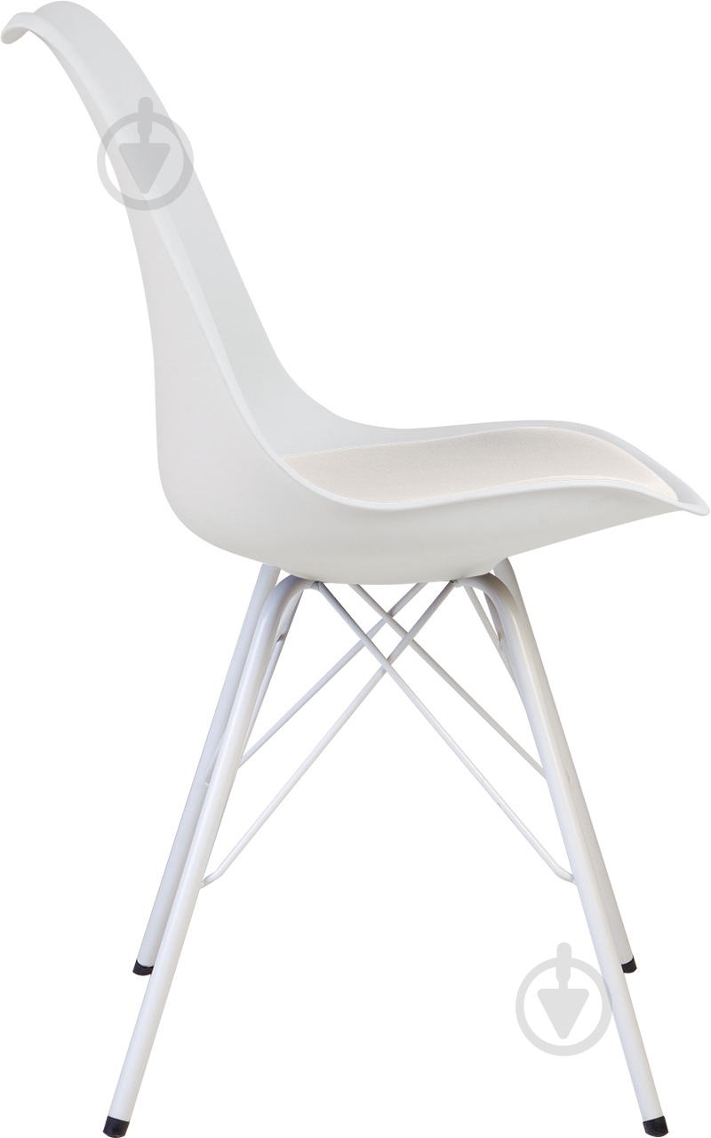 Стілець Nowy Styl ASTI 4A WHITE (BOX-2) (CH) K01/ECO-50 білий / білий - фото 3