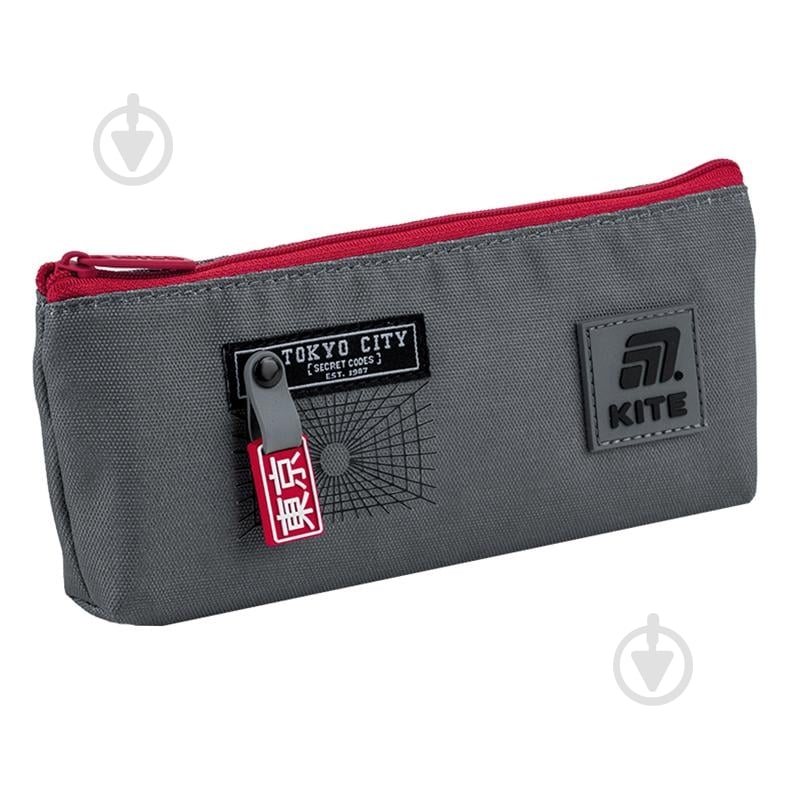 Пенал K25-680-6 KITE серый - фото 1