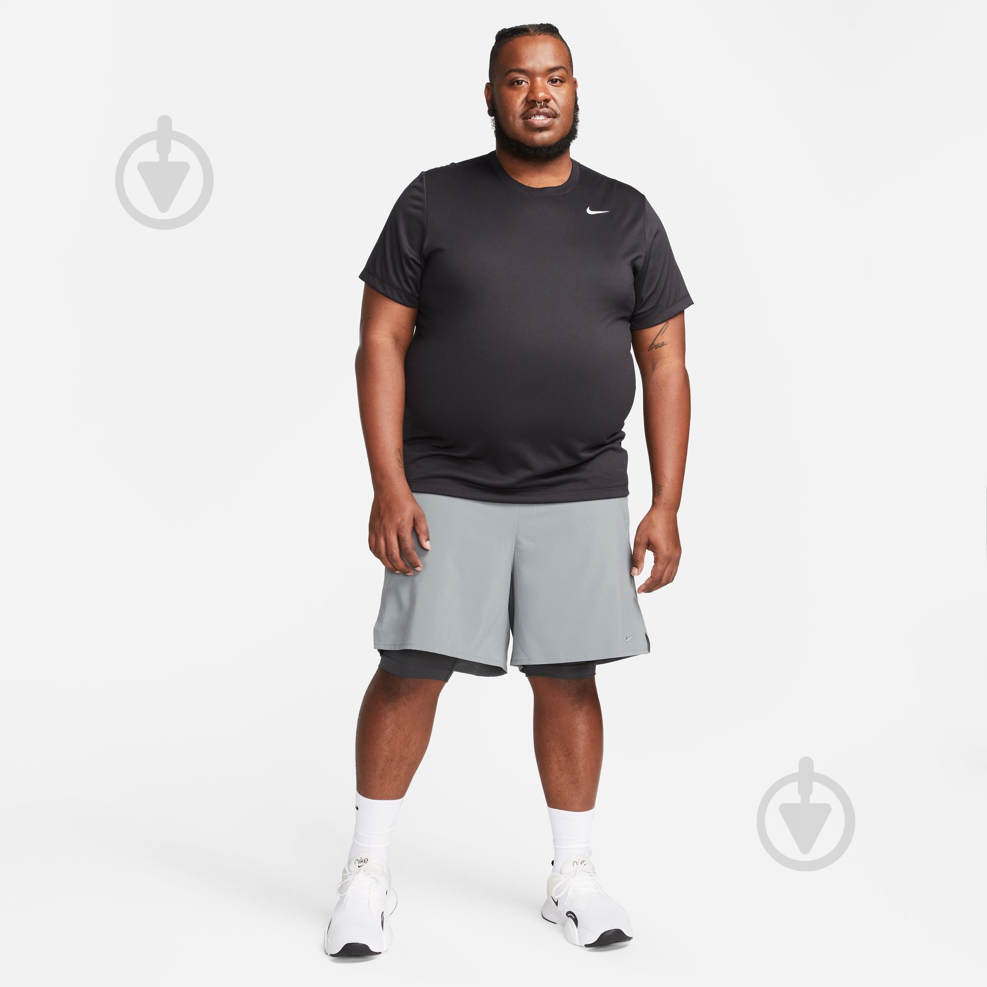 Шорти Nike M NK DF UNLIMITED WVN 7IN 2IN1 DV9334-084 р. 2XL сірий - фото 14