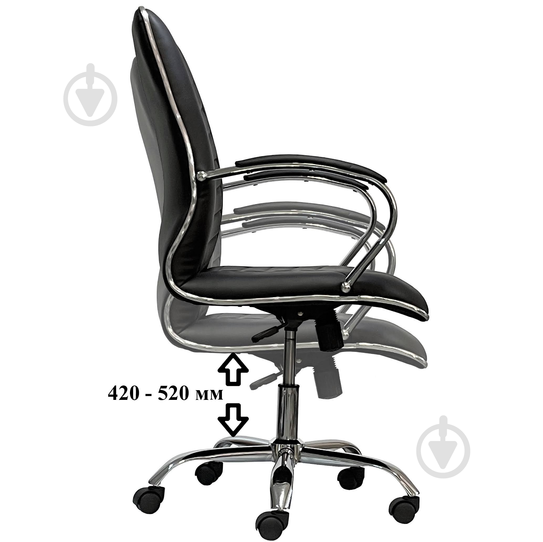 Кресло SECTOR ST35 черный - фото 4