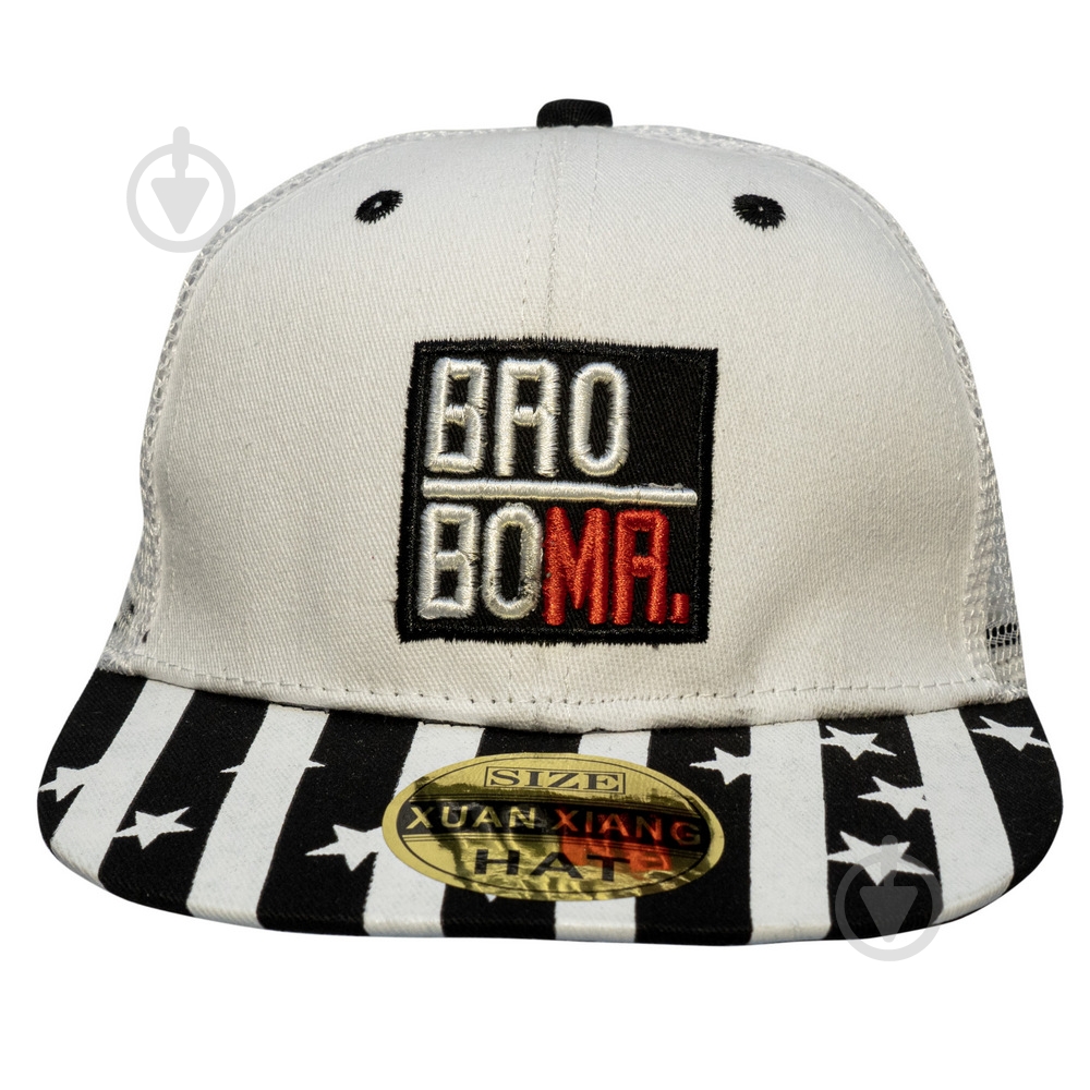 Бейсболка Devilon 3-8 лет 518875 48-54 белый - фото 2