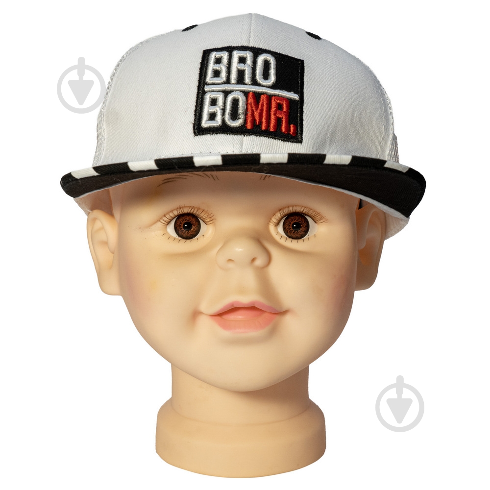 Бейсболка Devilon 3-8 лет 518875 48-54 белый - фото 6