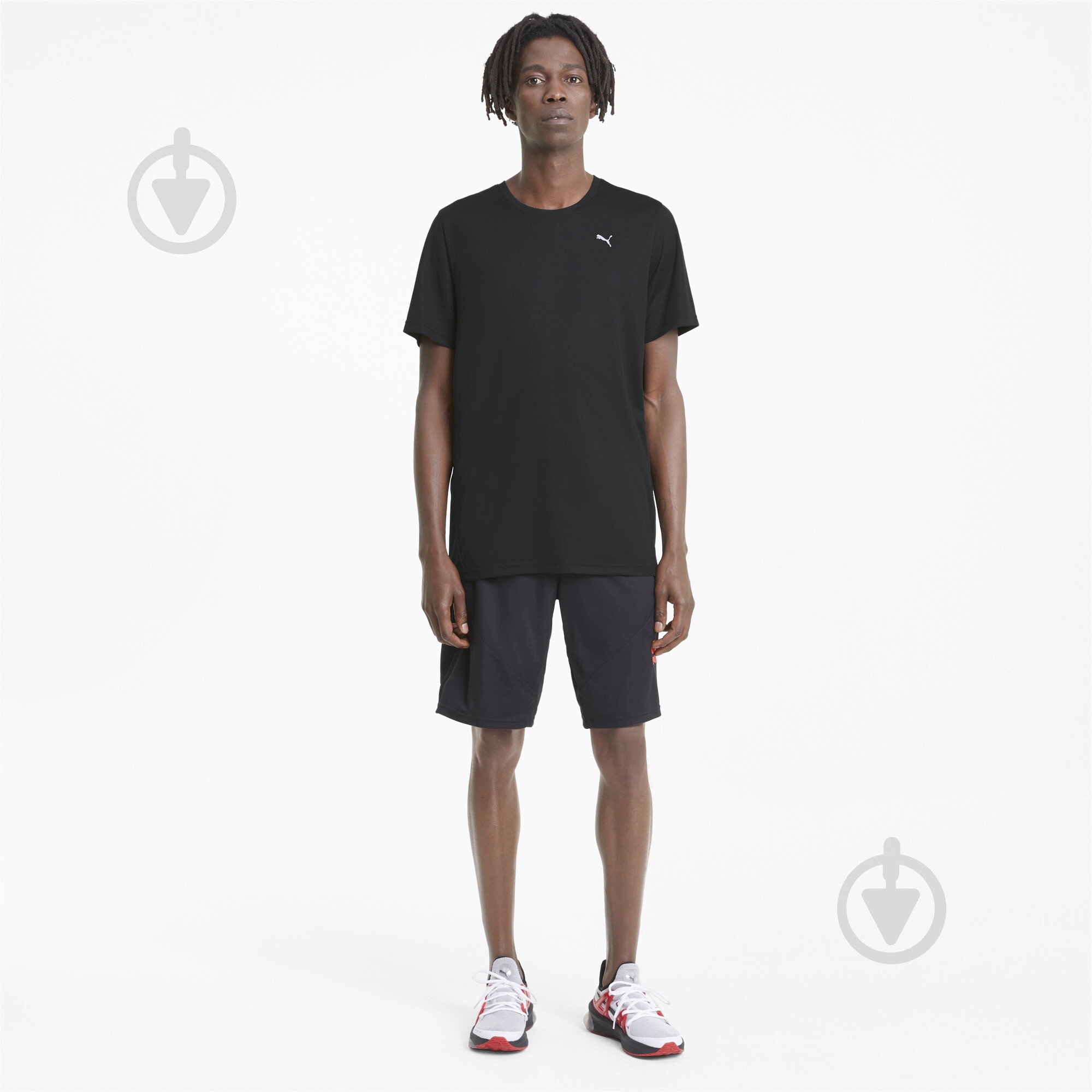 Футболка Puma PERFORMANCE SS TEE M 52031401 р.S черный - фото 5