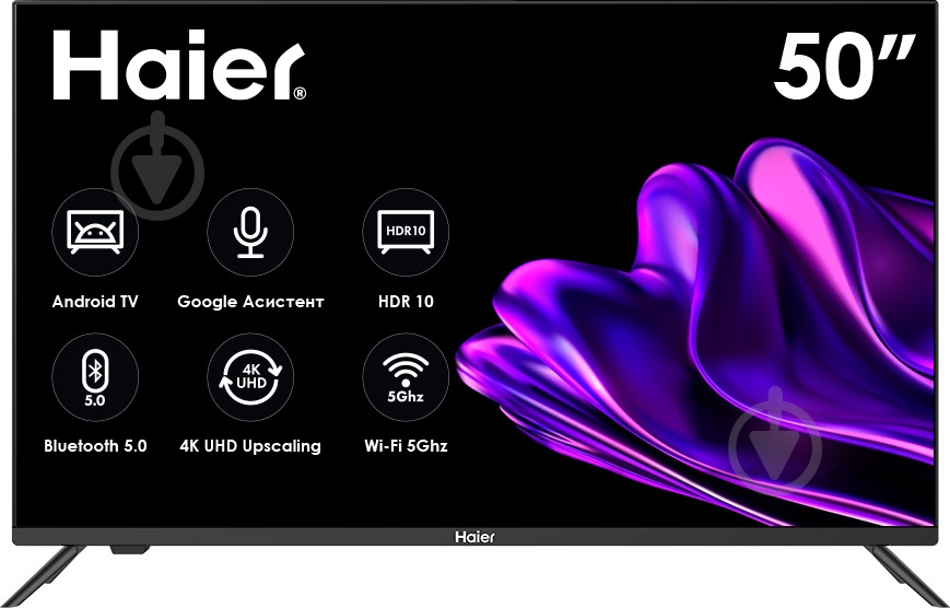 Телевізор Haier 50" LE50K6700UG - фото 1 Телевізор Haier 50" LE50K6700UG - фото 1