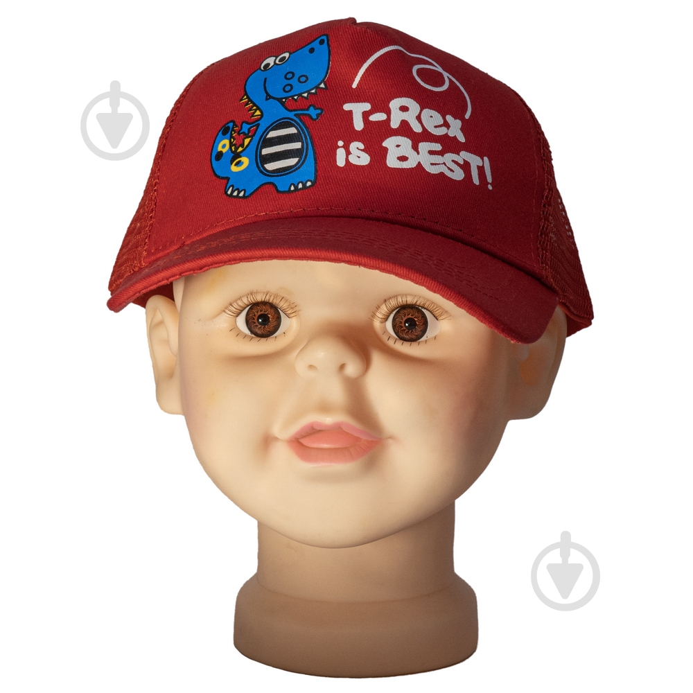 Бейсболка Devilon 3-8 лет 518882 48-54 красный - фото 6