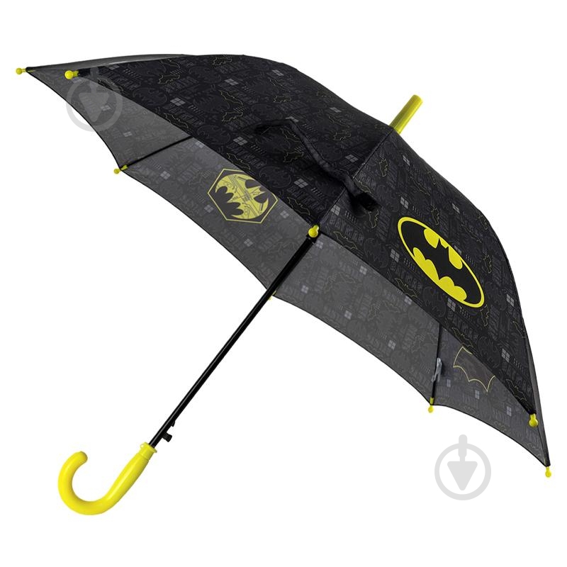 Зонт KITE Batman черный с узором DC25-2001 - фото 4