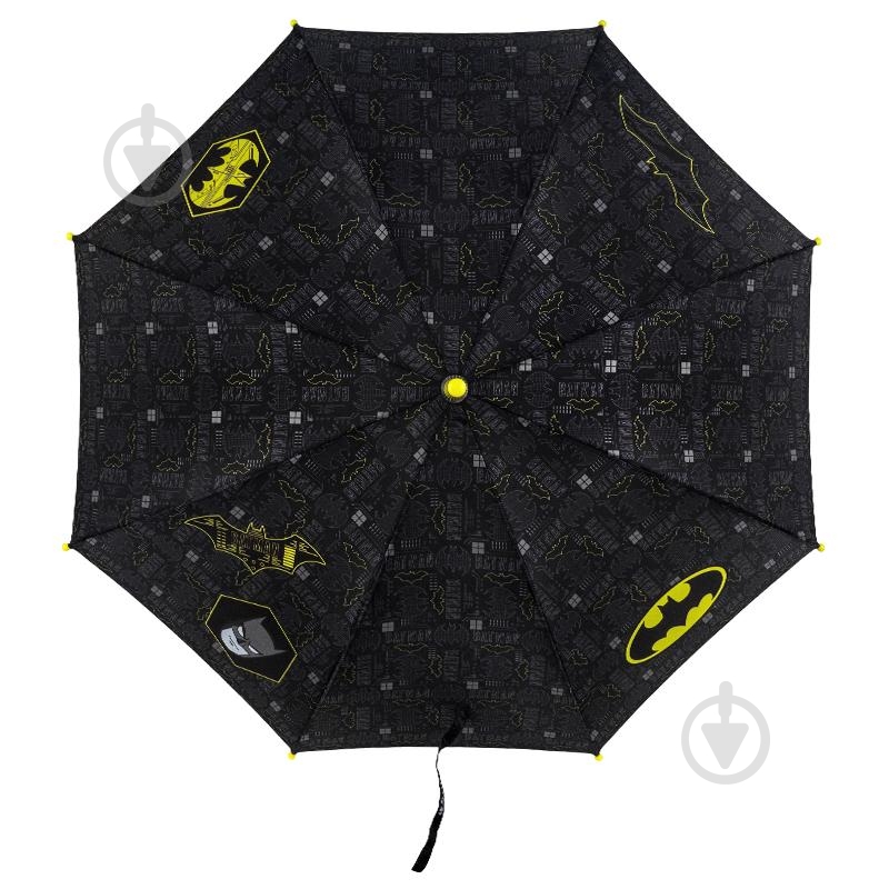 Зонт KITE Batman черный с узором DC25-2001 - фото 3