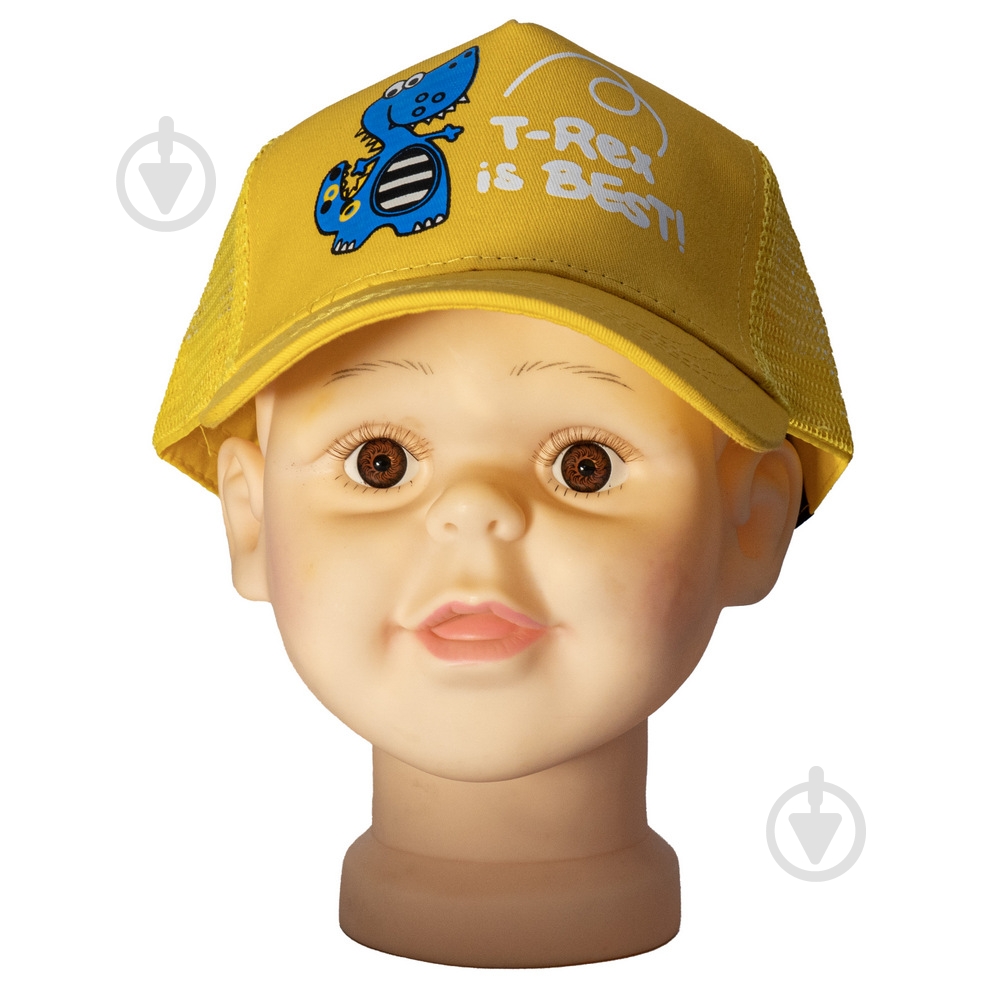 Бейсболка Devilon 3-8 лет 518905 48-54 желтый - фото 6
