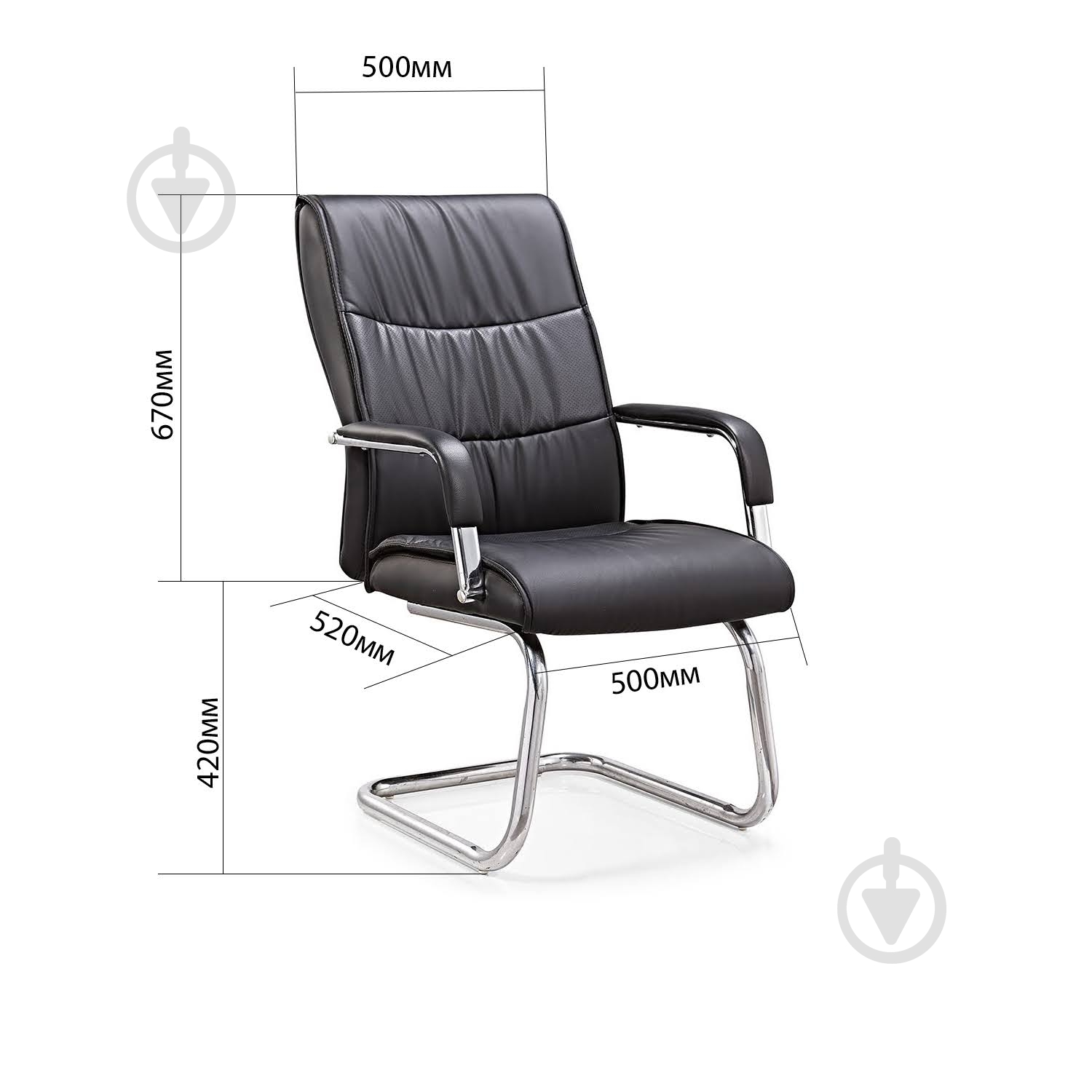 Кресло SECTOR ST54 черный - фото 2