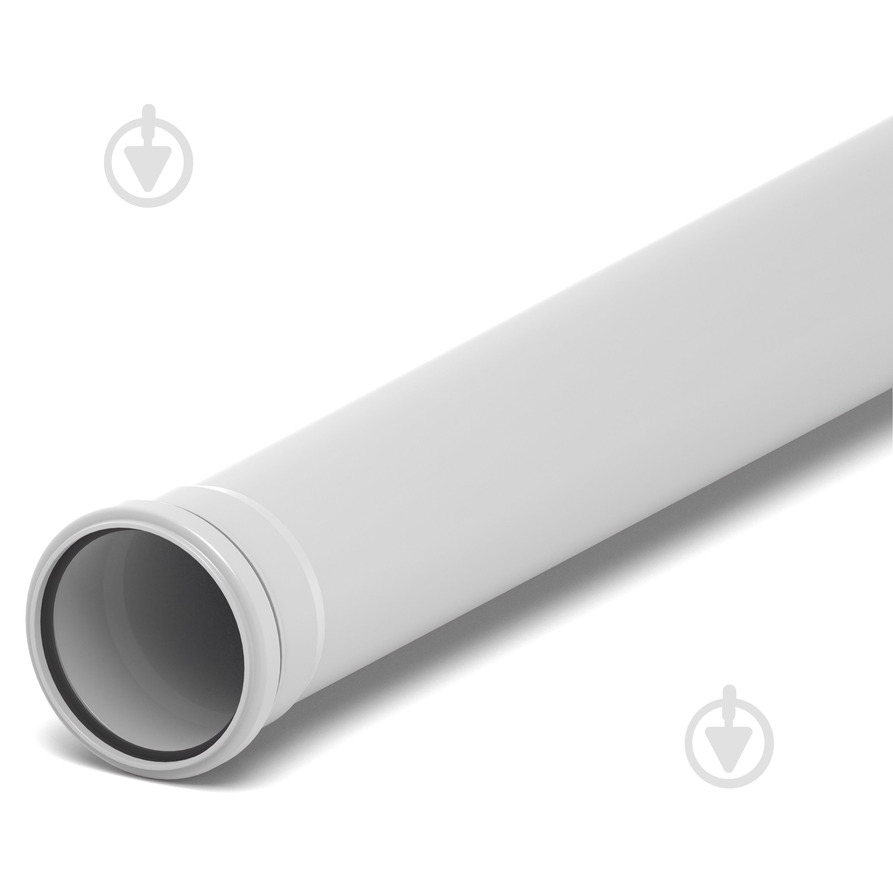 Труба канализационная ПП REHAU RAUSILENTO 110 500 мм - фото 1