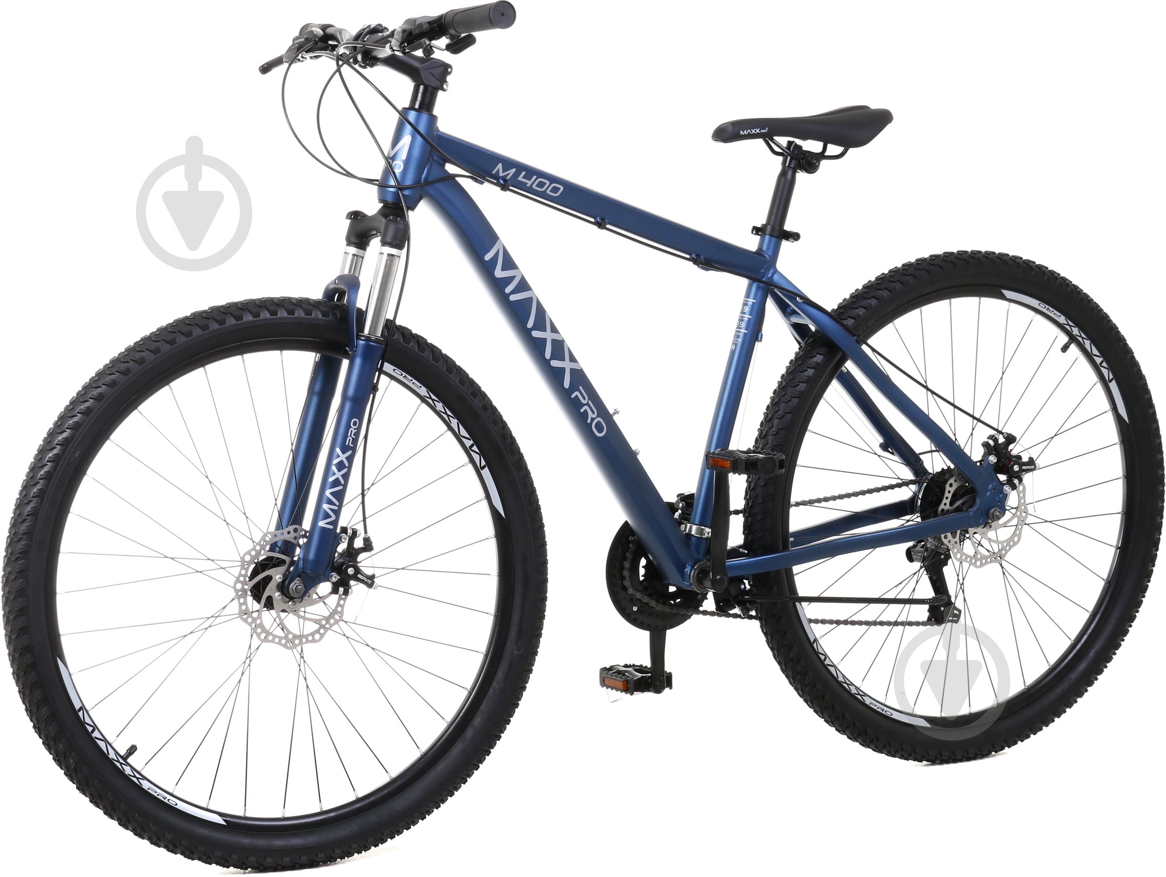 Велосипед MaxxPro 29" 19"(48 см) M400 M400-21 синій - фото 2 Велосипед MaxxPro 29" 19"(48 см) M400 M400-21 синій - фото 2