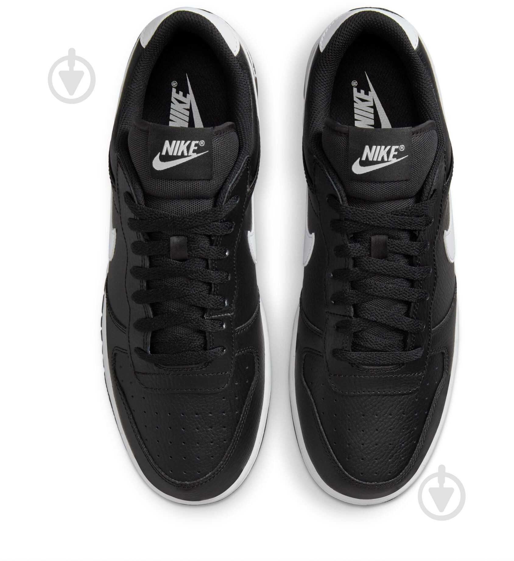 Кроссовки мужские демисезонные Nike BIG NIKE LOW 355152-016 р.46 черные - фото 7