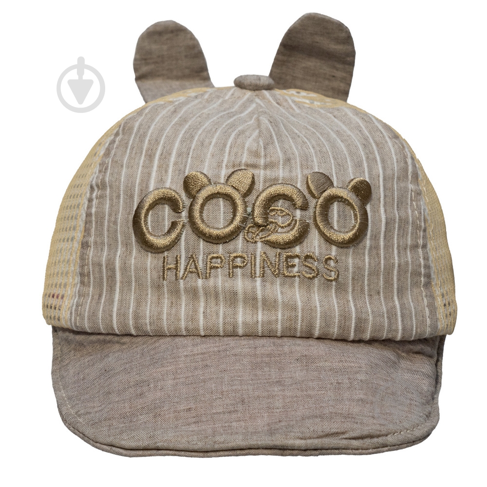 Кепка Devilon 1-3 года 518943 48 бежевый - фото 2 Кепка Devilon 1-3 года 518943 48 бежевый - фото 2