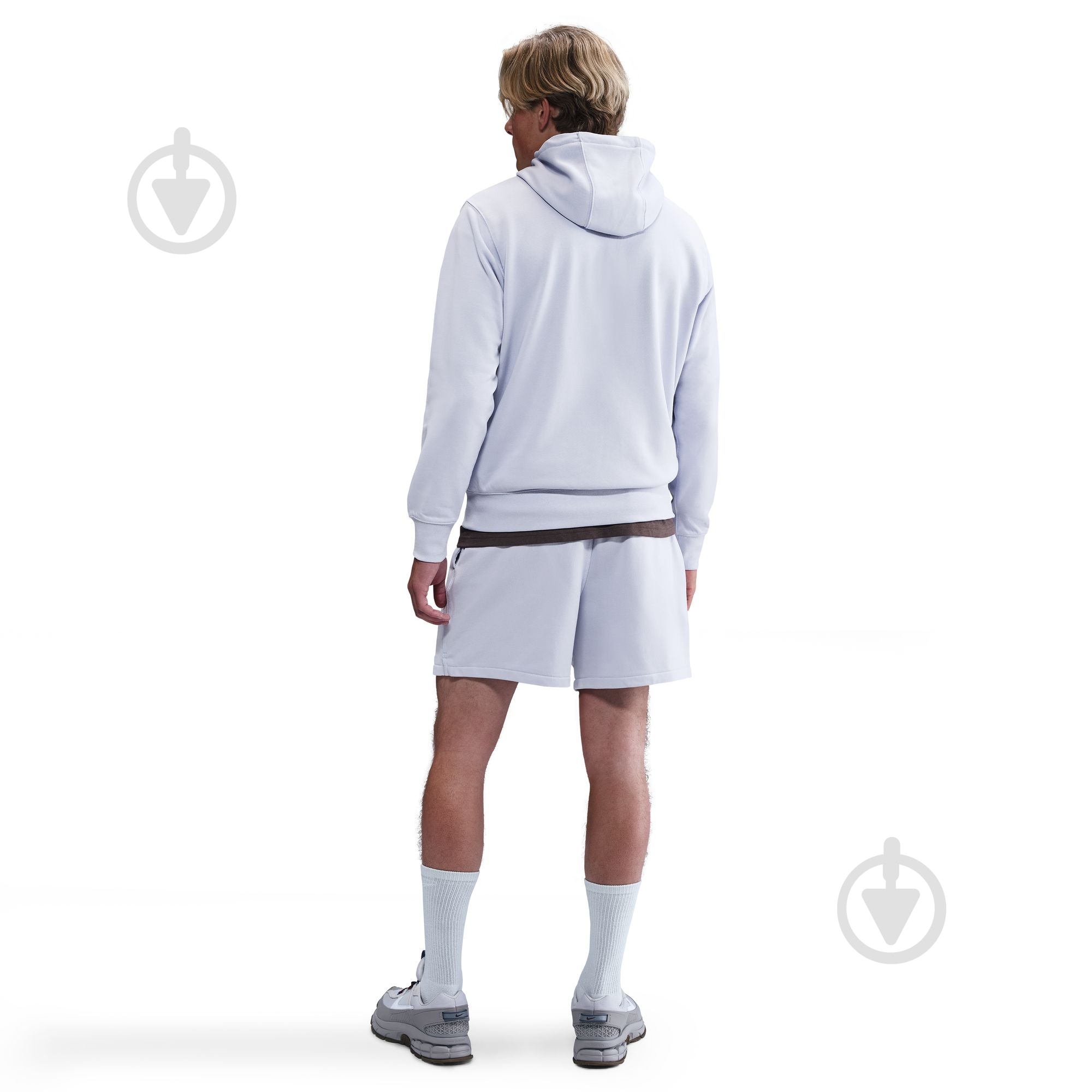 Шорты Nike M NK CLUB FLOW FT SHORT FN3520-057 р. S серый - фото 3