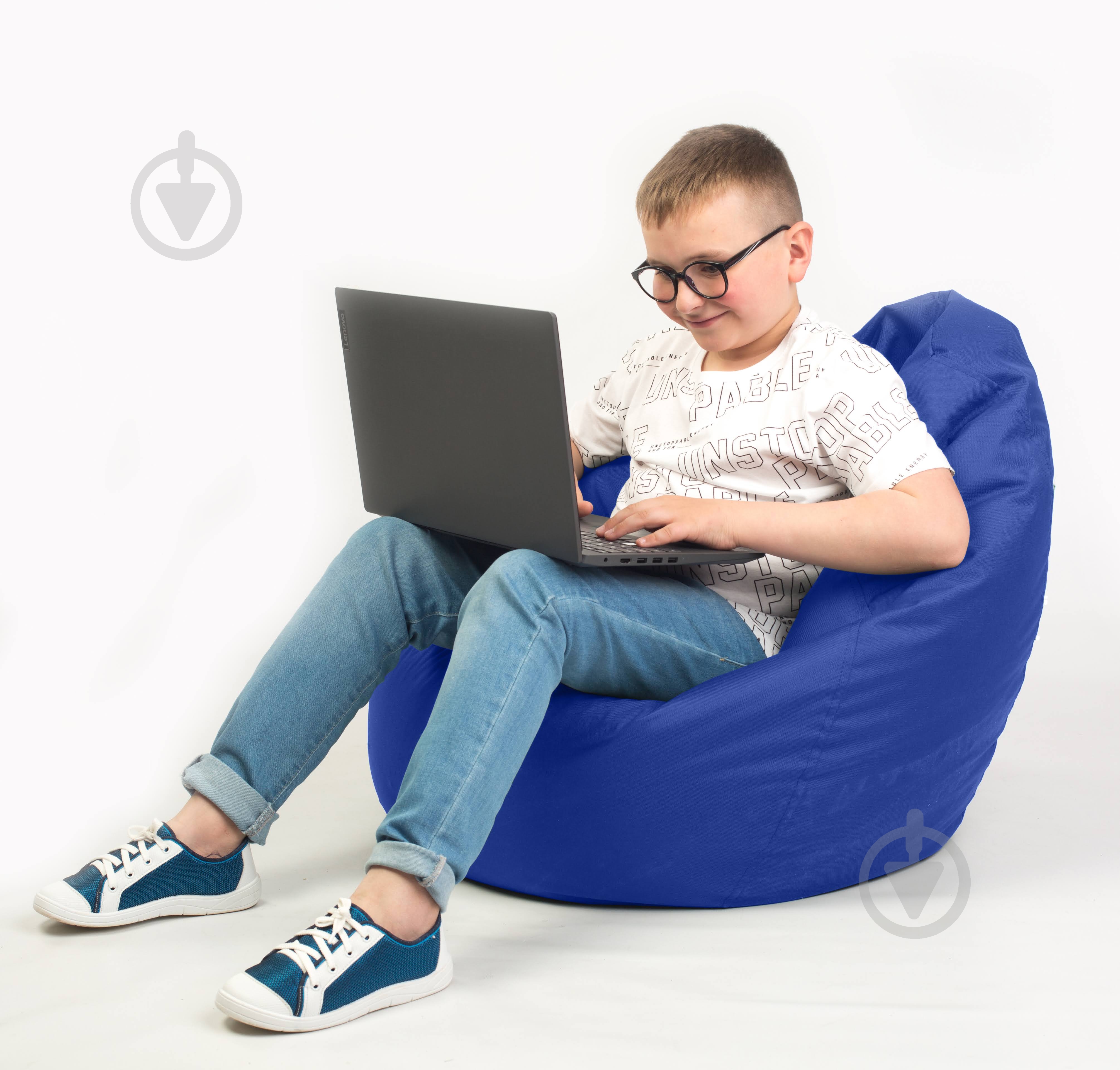 Кресло-мешок SECTOR Груша синий - фото 10 Кресло-мешок SECTOR Груша синий - фото 10