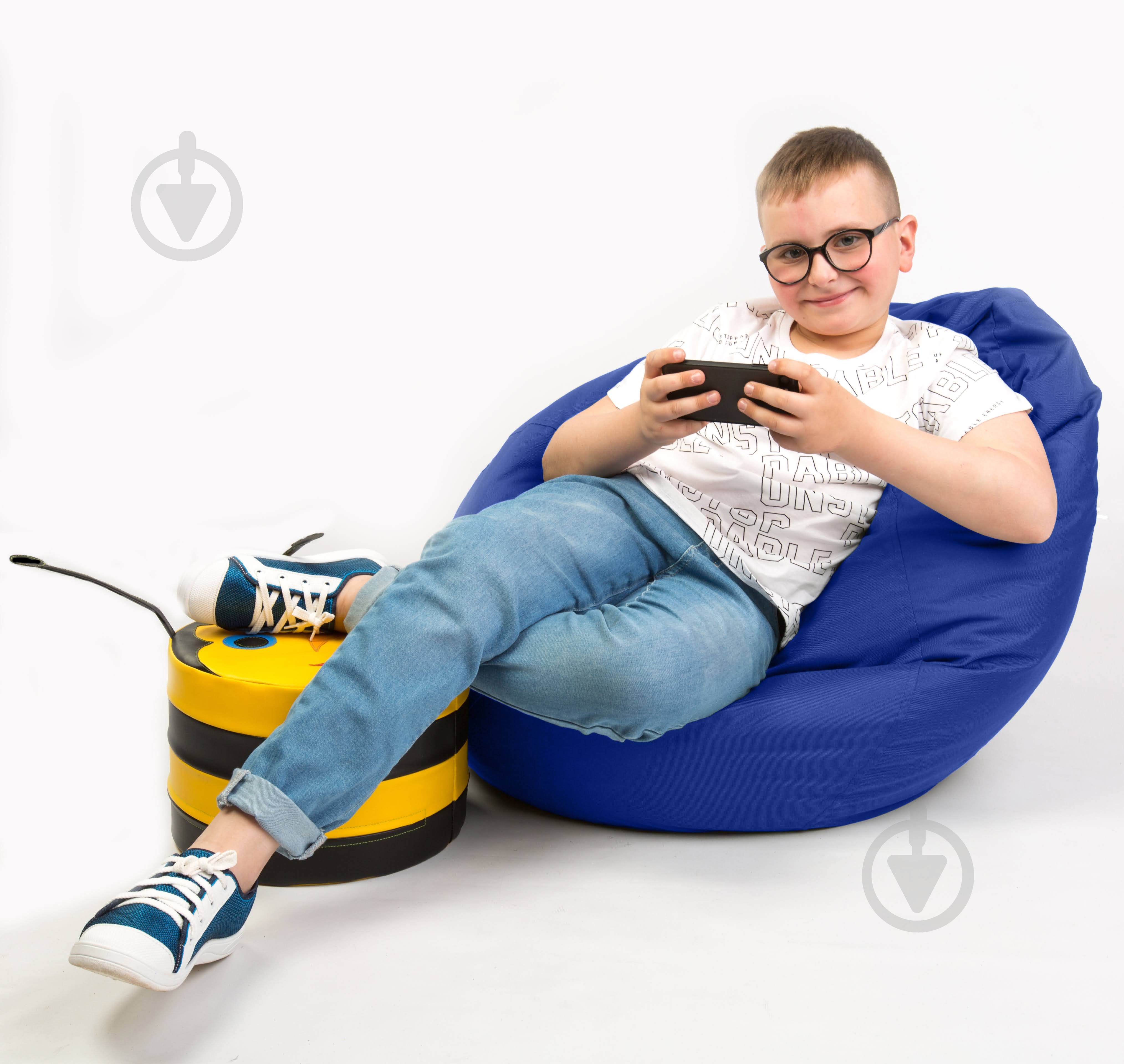 Кресло-мешок SECTOR Груша синий - фото 12 Кресло-мешок SECTOR Груша синий - фото 12