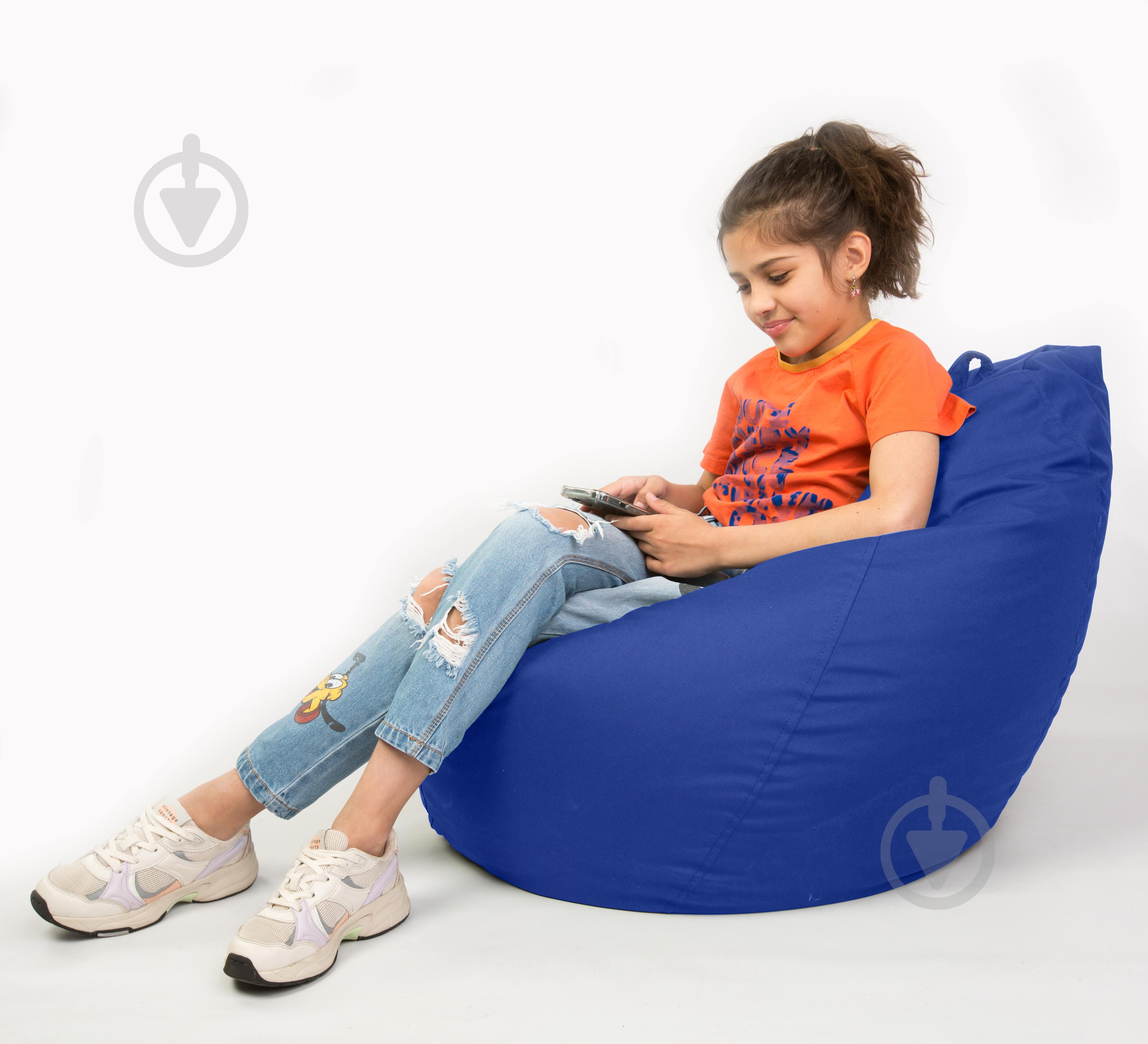 Кресло-мешок SECTOR Груша синий - фото 11 Кресло-мешок SECTOR Груша синий - фото 11