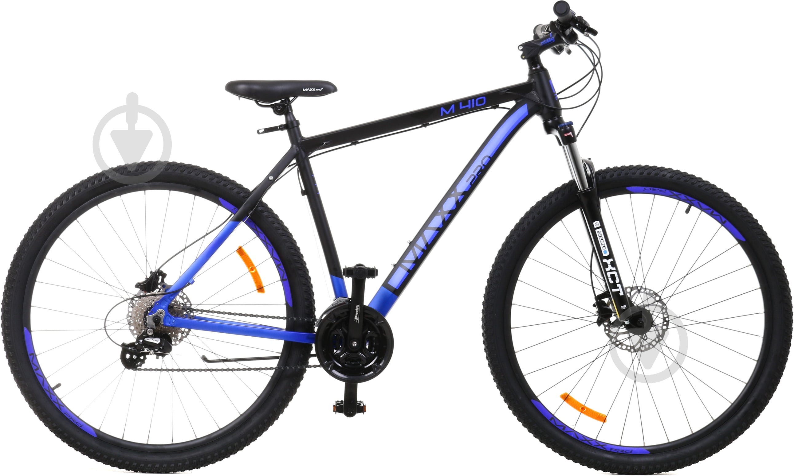 Велосипед MaxxPro 29" 21"(53 см) M410 M410-27 черный - фото 1 Велосипед MaxxPro 29" 21"(53 см) M410 M410-27 черный - фото 1