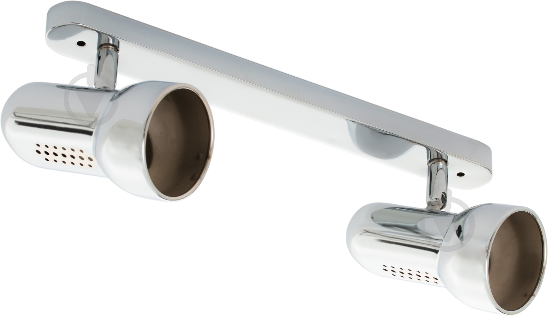 Спот Feron RAD63-2 R63 2x60 Вт E27 хром - фото 1 Спот Feron RAD63-2 R63 2x60 Вт E27 хром - фото 1