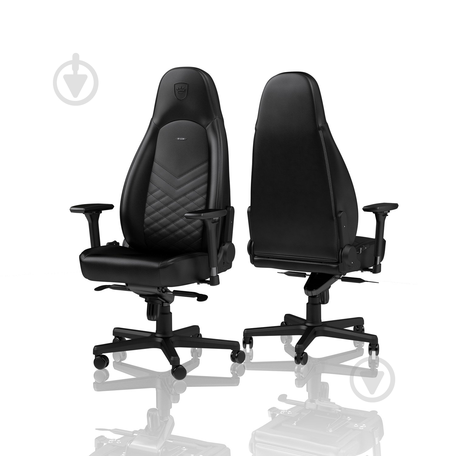 Крісло ігрове Noblechairs ICON чорний - фото 3