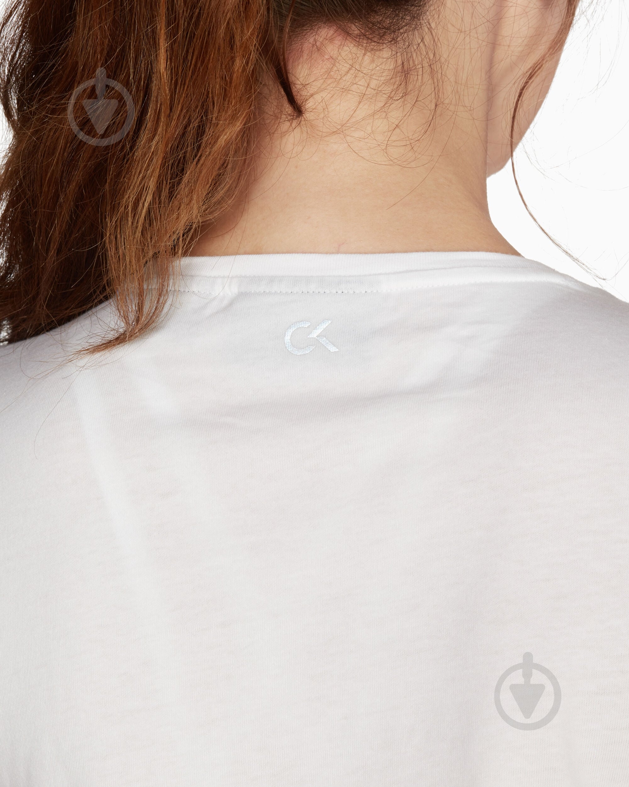 Футболка Calvin Klein Performance BILLBOARD SHORT SLEEVE TEE 00GWF9K200-211 р.S белый - фото 5