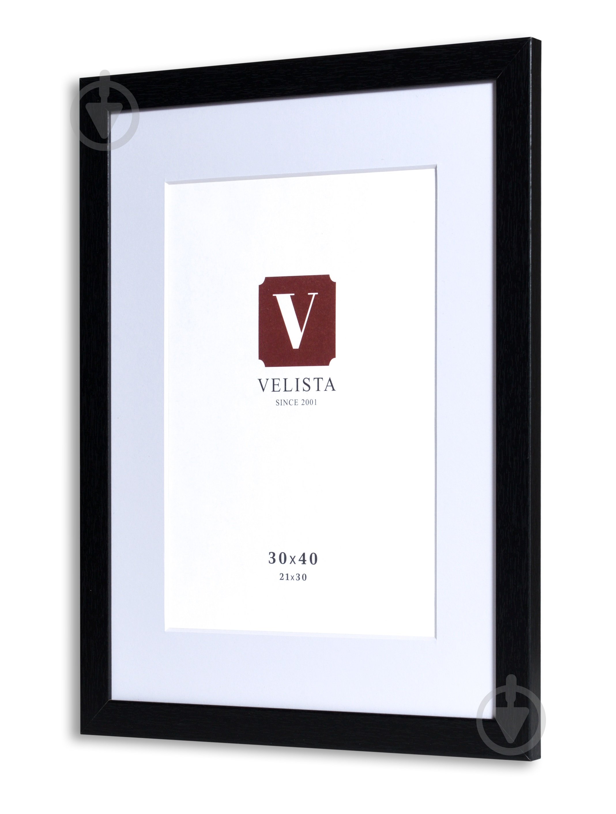 Фоторамка с паспарту Velista 24W-86888-8v 30х40/21х30 см черный - фото 2 Фоторамка с паспарту Velista 24W-86888-8v 30х40/21х30 см черный - фото 2