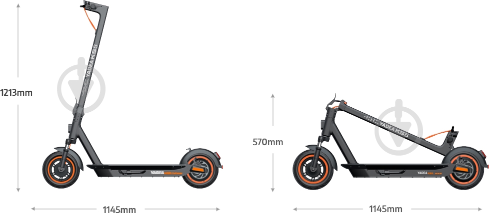 Электросамокат YADEA KS5 blue - фото 2 Электросамокат YADEA KS5 blue - фото 2
