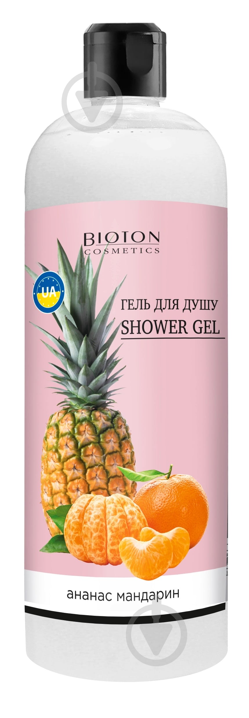 Гель для душа Bioton Ананас-Мандарин 1000 мл - фото 1