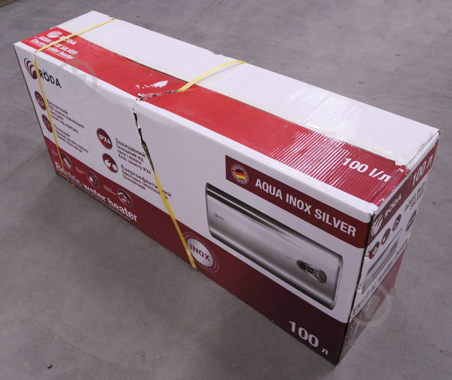 УЦЕНКА! Бойлер Roda AQUA INOX SILVER 100VS (УЦ №90) - фото 3