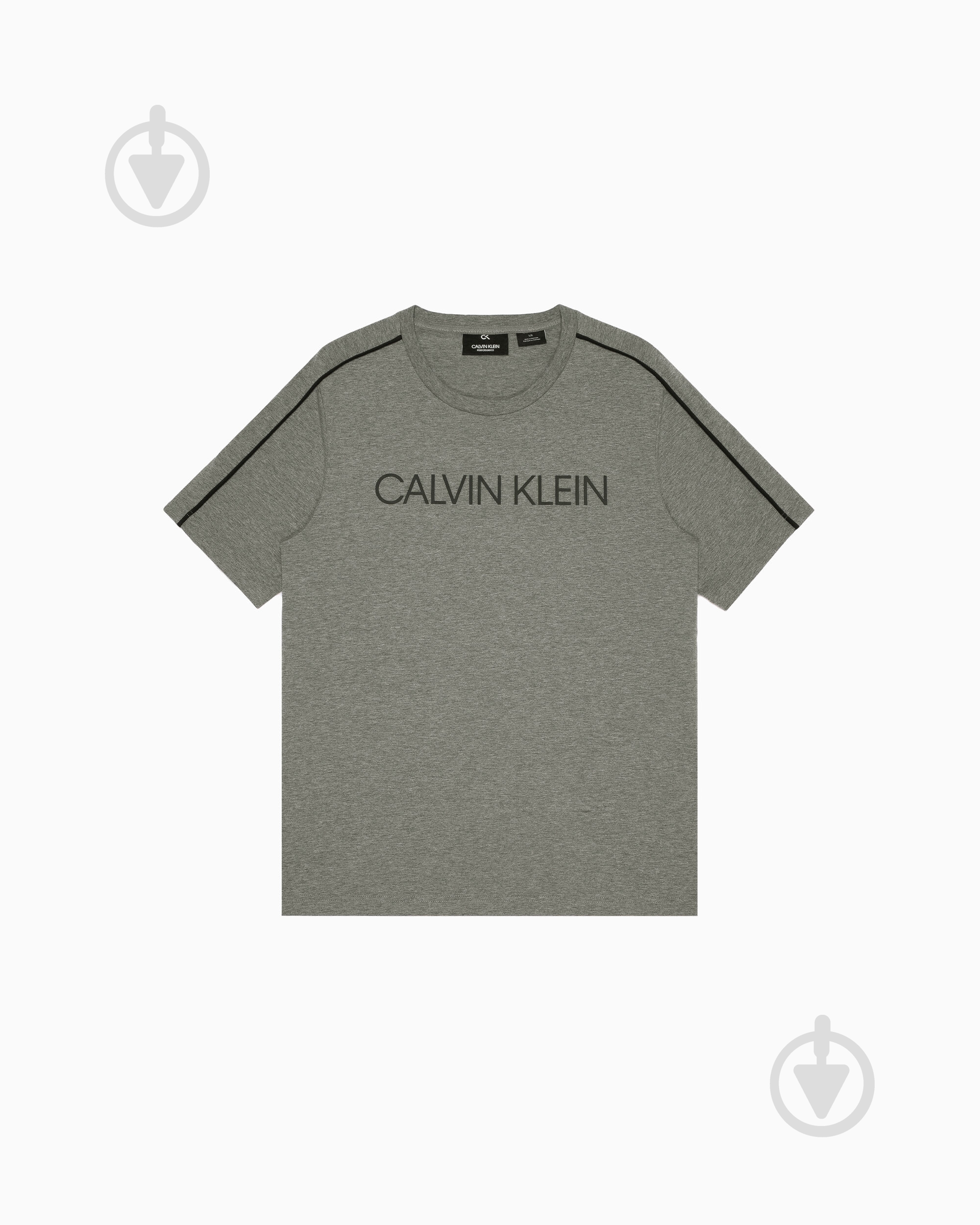 Футболка Calvin Klein Performance T-Shirts 00GMF9K260-077 р.S серый - фото 1
