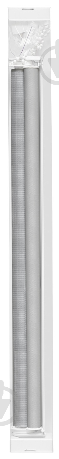 Ролета мини день-ночь Rollotex с фиксацией под наклон BH 213 Серая 84x180 см - фото 3 Ролета мини день-ночь Rollotex с фиксацией под наклон BH 213 Серая 84x180 см - фото 3