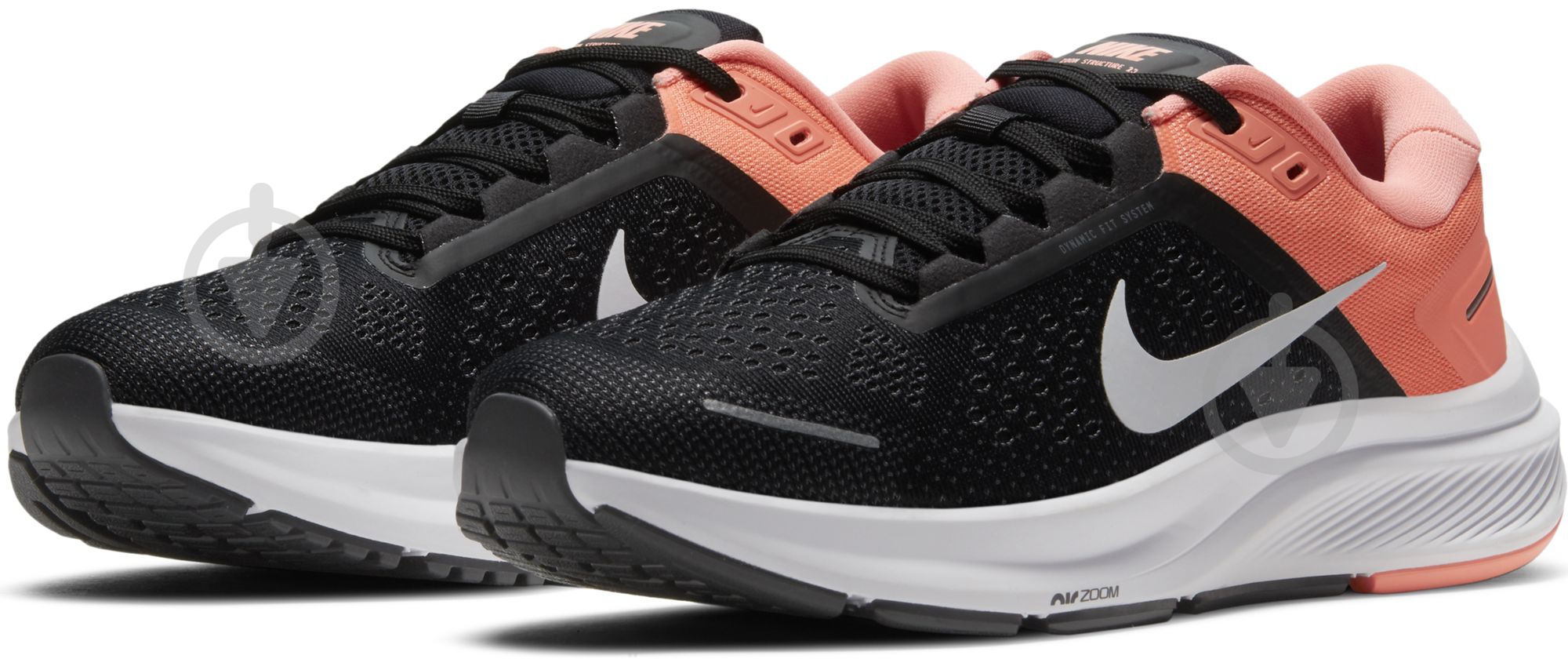 Кросівки жіночі літні Nike AirZOOM Structure 23 CZ6721-008 р.38 чорні - фото 1