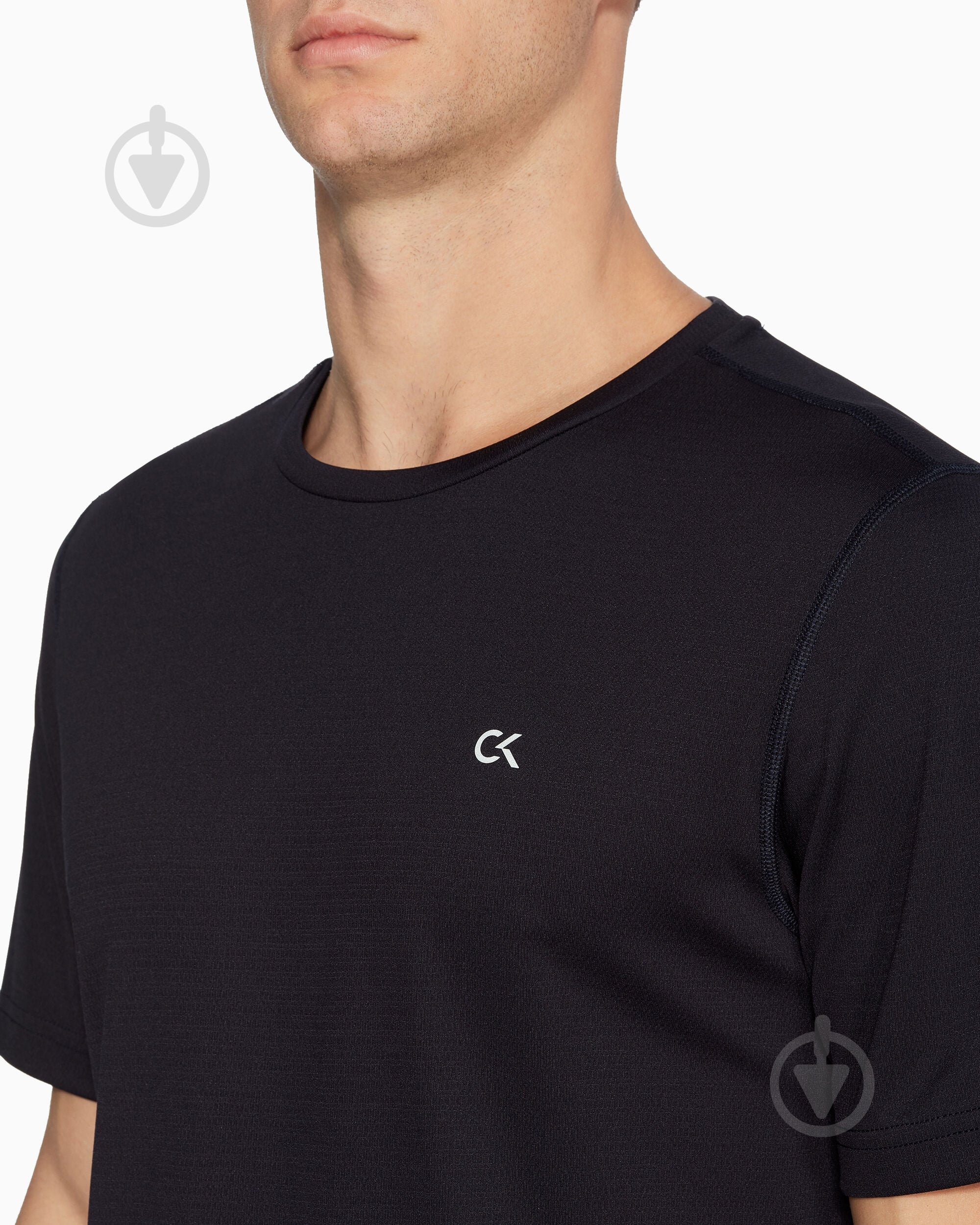 Футболка Calvin Klein Performance 00GMF9K276484 р.S чорний - фото 4