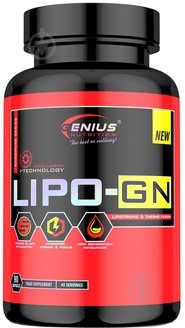 Жироспалювач Genius Nutrition Lipo-GN 90 капс. - фото 1 Жироспалювач Genius Nutrition Lipo-GN 90 капс. - фото 1