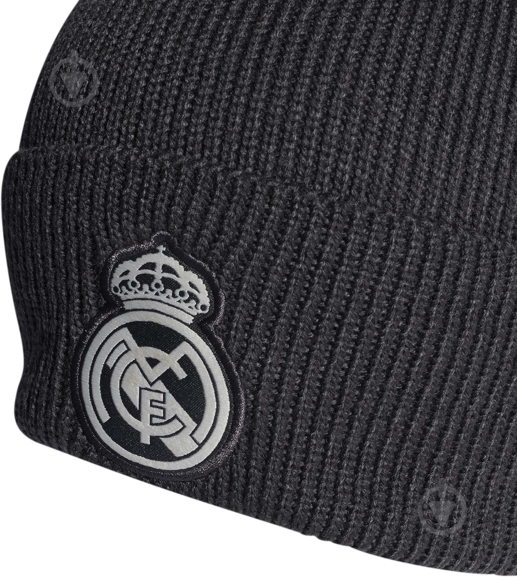 Шапка Adidas Real Woolie GU0068 р.L синий - фото 3