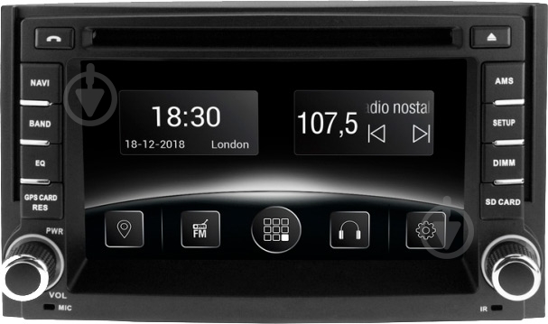 Автомагнитола Gazer CM5006-TQ - фото 1 Автомагнитола Gazer CM5006-TQ - фото 1
