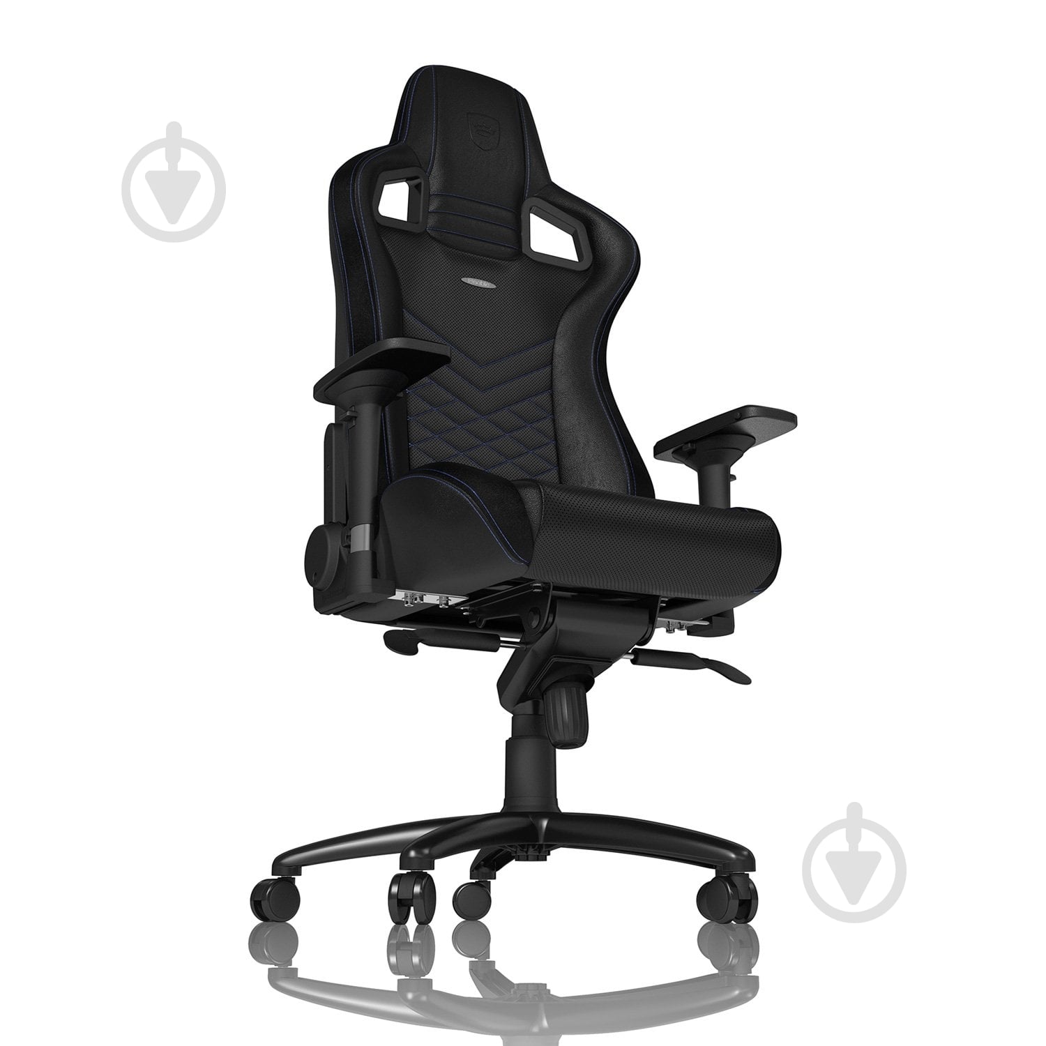 Крісло ігрове Noblechairs EPIC чорно-синій - фото 5