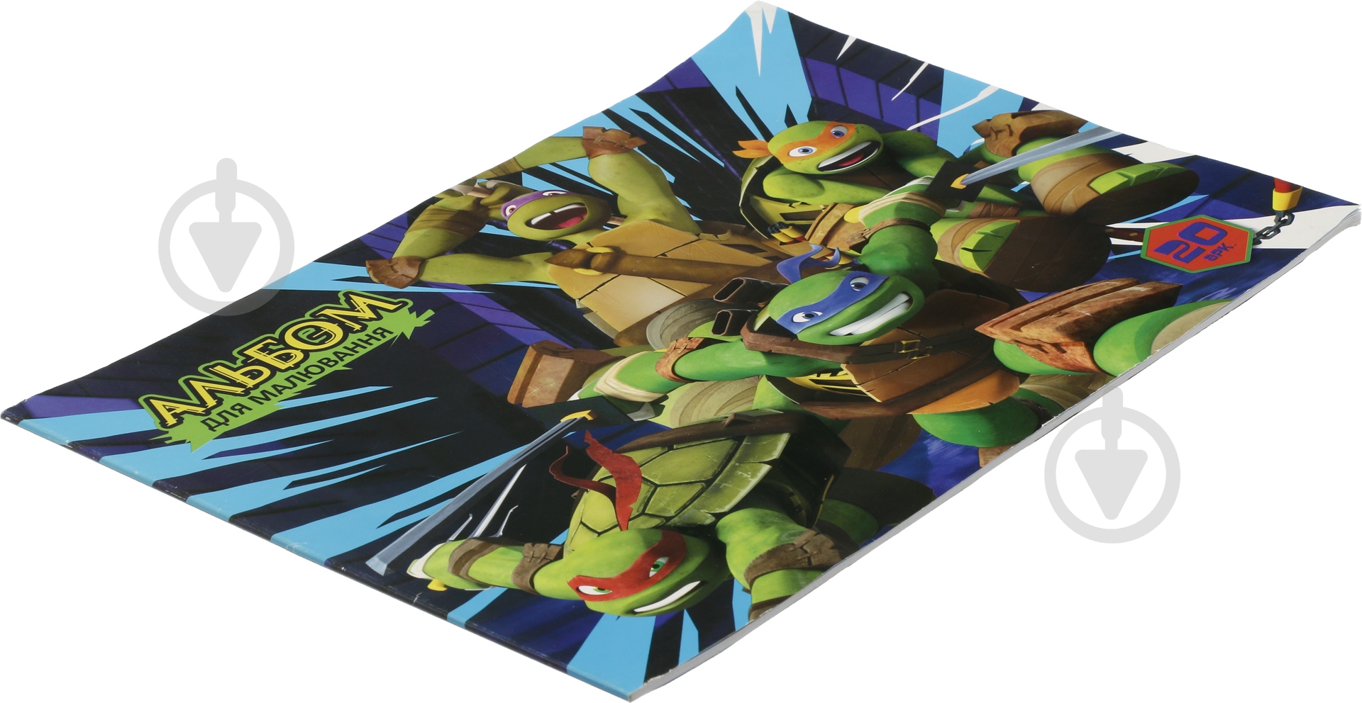 Альбом для малювання А4 20 аркушів Mandarin - фото 2