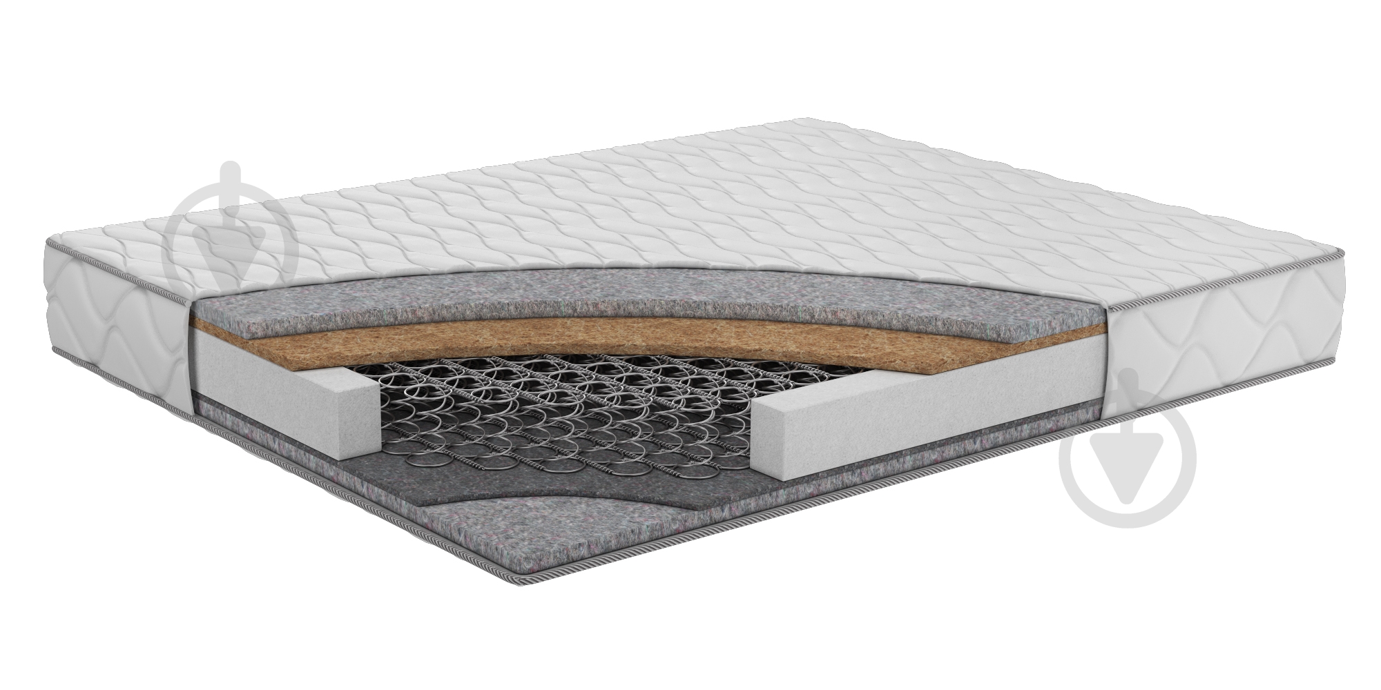 Матрац пружинний Catalina Plus Cocos LIDERSON 180x200 см - фото 1