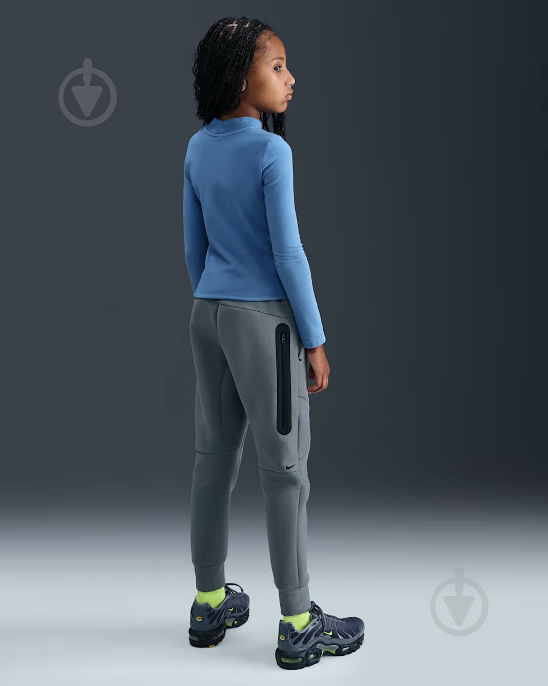 Брюки Nike р.128 серый HV5869-060 - фото 6