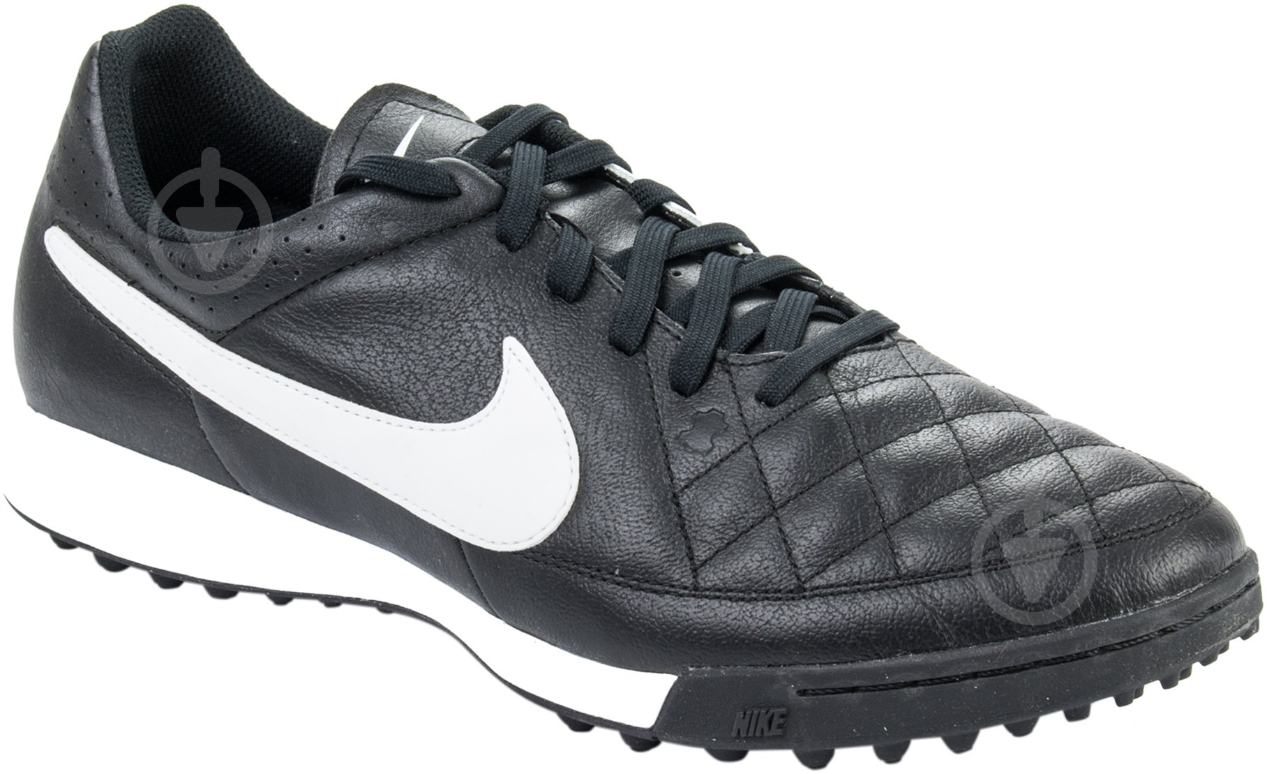 Футзальная обувь Nike TIEMPO GENIO LEATHER TF 631284-010 р.44,5 черный - фото 2
