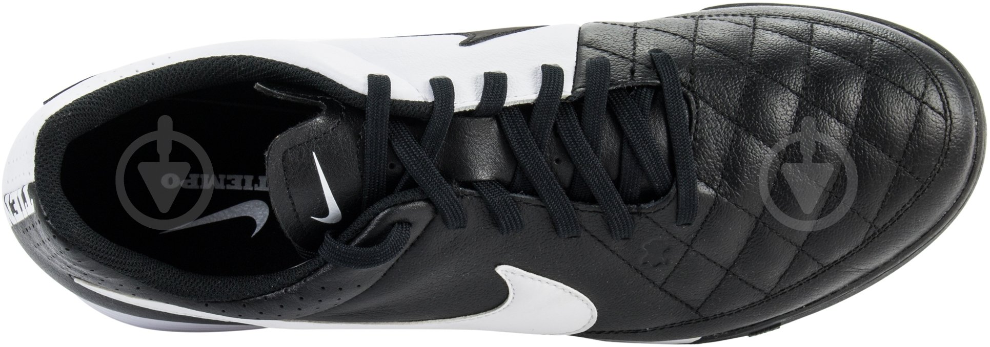 Футзальная обувь Nike TIEMPO GENIO LEATHER TF 631284-010 р.44,5 черный - фото 5