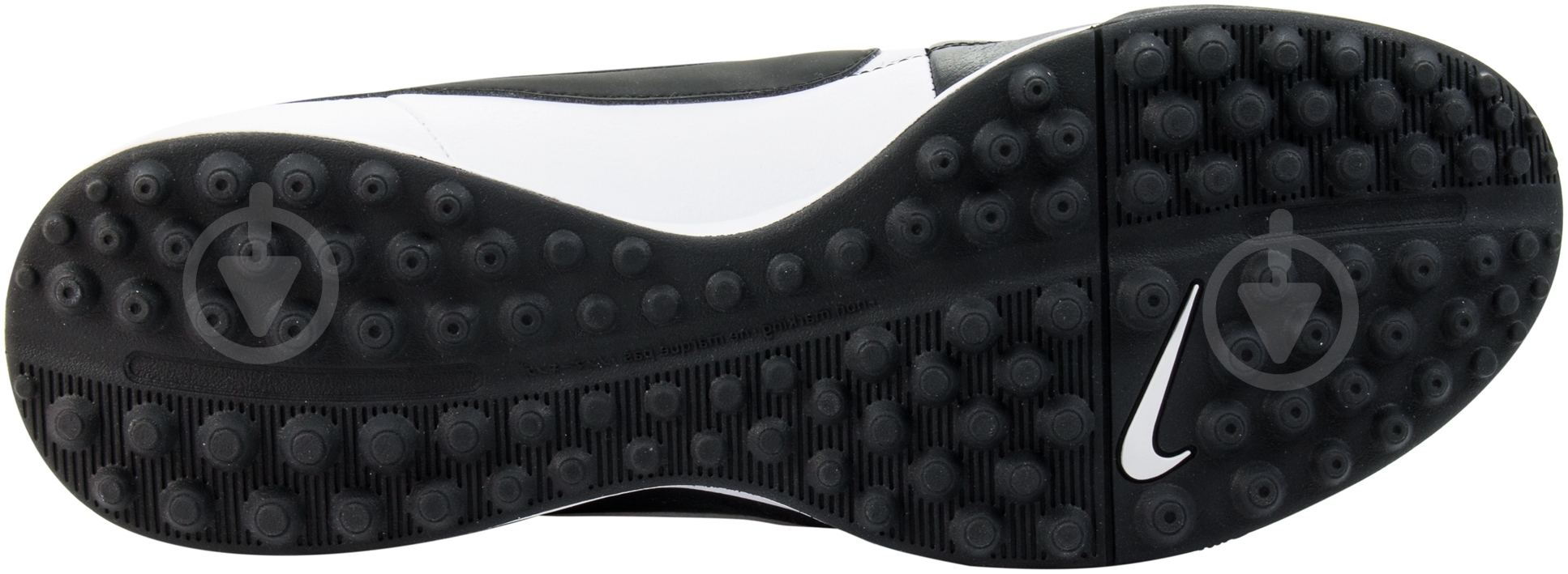 Футзальная обувь Nike TIEMPO GENIO LEATHER TF 631284-010 р.47 черный - фото 6