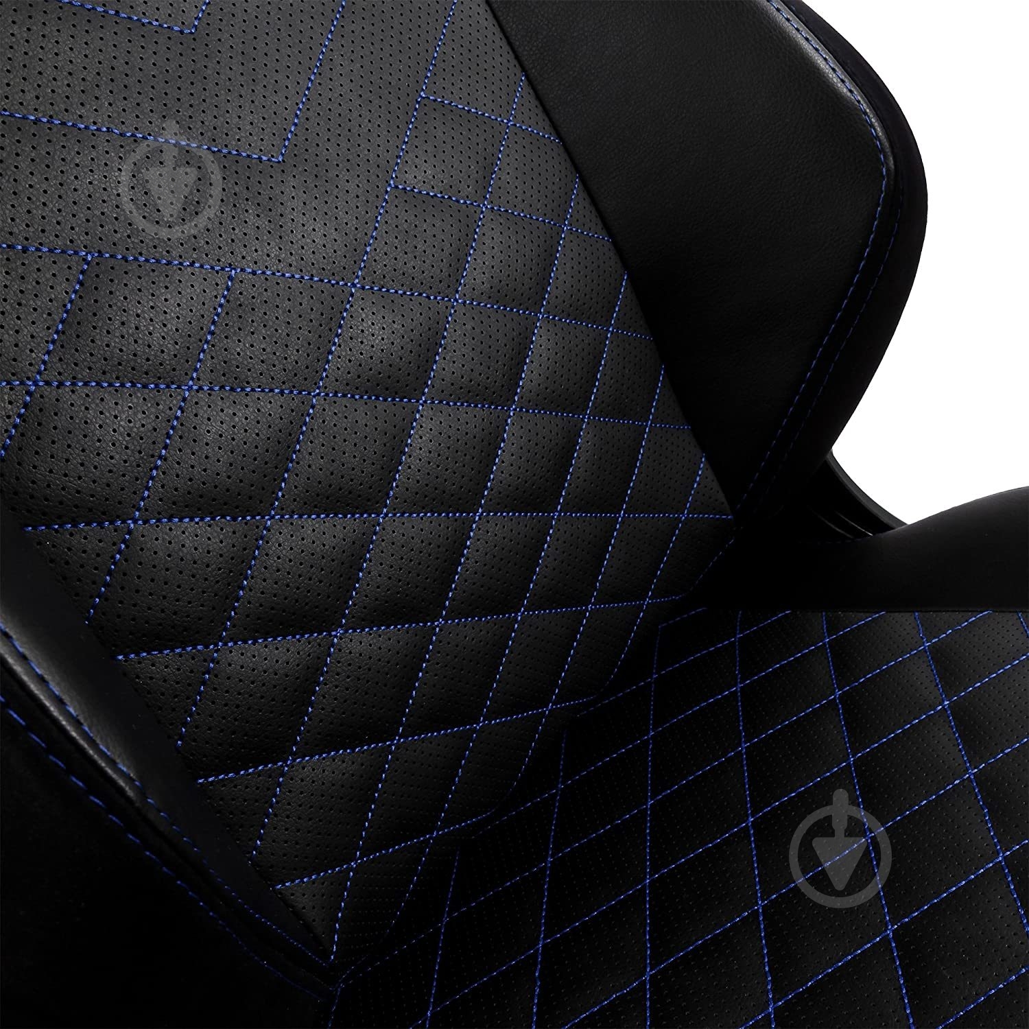 Кресло игровое Noblechairs HERO черно-синий - фото 4