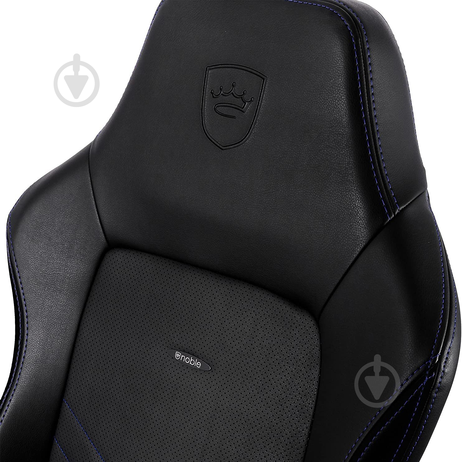 Кресло игровое Noblechairs HERO черно-синий - фото 5