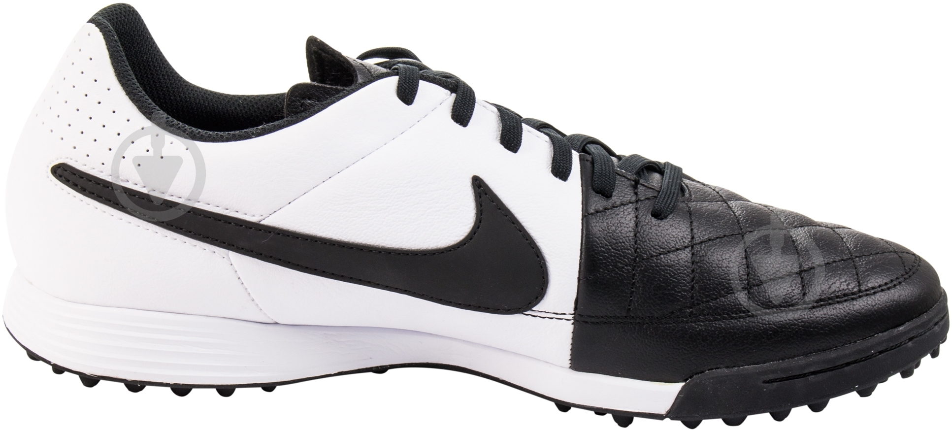 Футзальная обувь Nike TIEMPO GENIO LEATHER TF 631284-010 р.47,5 черный - фото 4